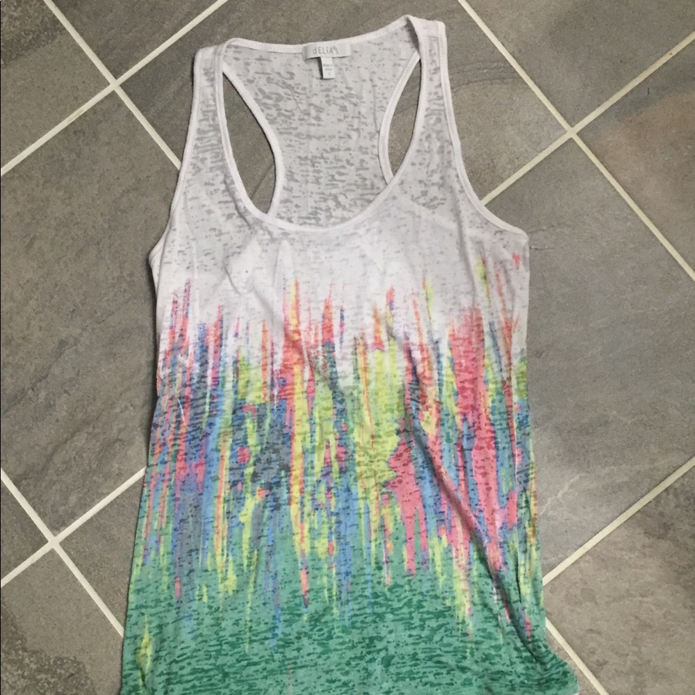 Delia’s brand racerback tank